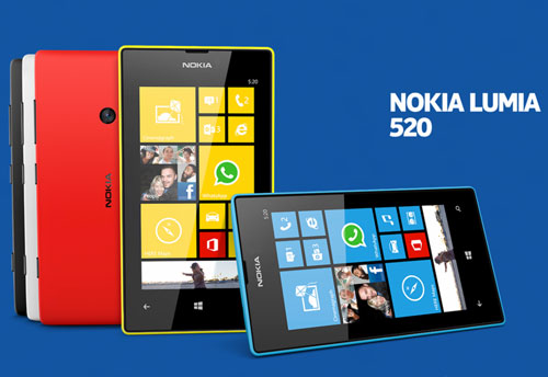Chúc mừng khách hàng trúng thưởng Nokia Lumia 520
